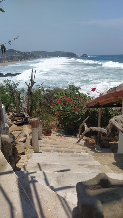 Shambhala Vision Hotell Zipolite Exteriör bild