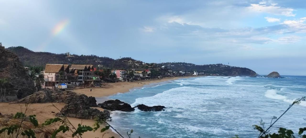 Shambhala Vision Hotell Zipolite Exteriör bild